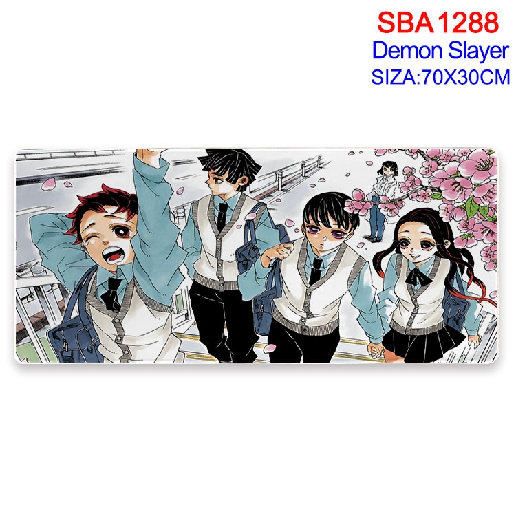 Demon Slayer Kimets Animation peripheral locking mouse pad 70X30cm SBA-1288-2