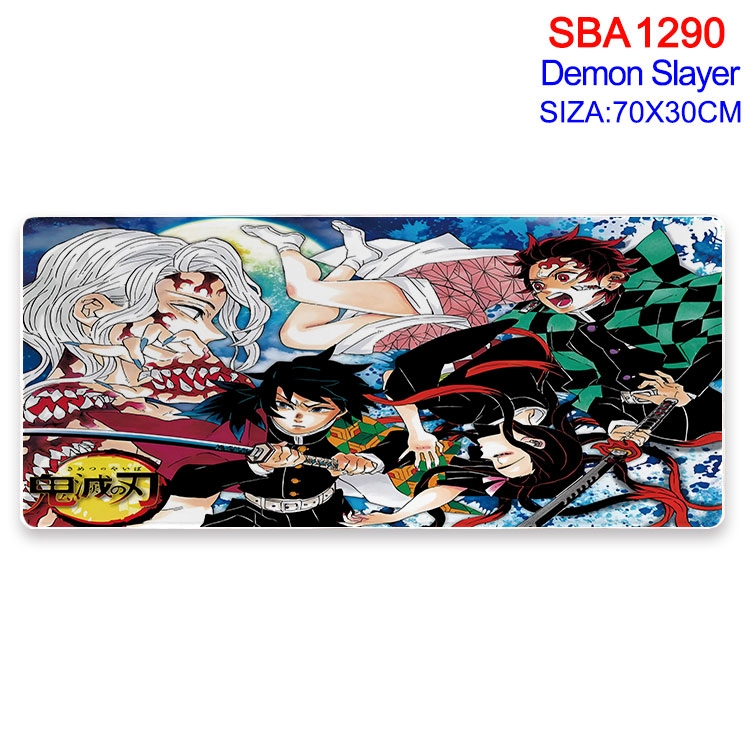 Demon Slayer Kimets Animation peripheral locking mouse pad 70X30cm SBA-1290-2