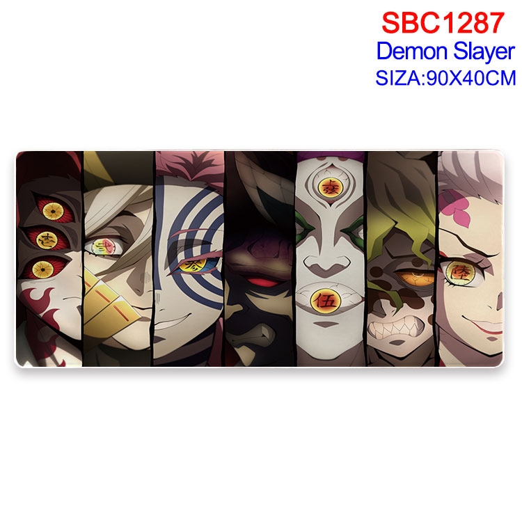 Demon Slayer Kimets Anime peripheral edge lock mouse pad 90X40CM SBC-1287-2