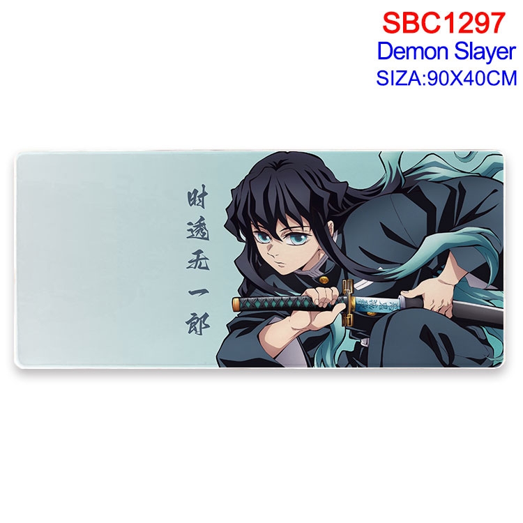 Demon Slayer Kimets Anime peripheral edge lock mouse pad 90X40CM SBC-1297-2
