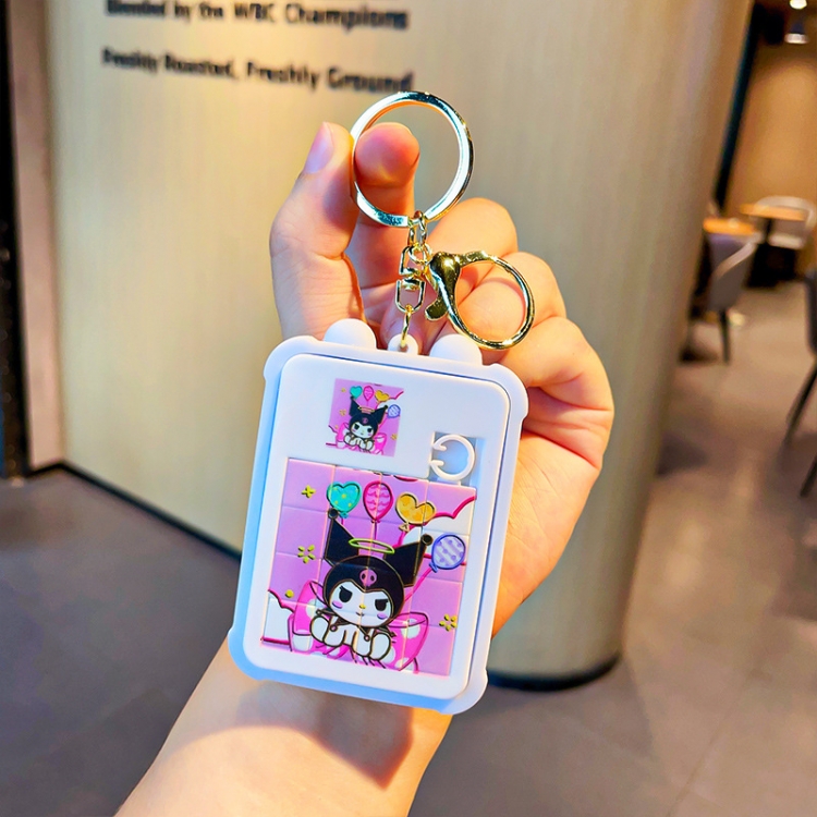 Sanrio Cartoon Surrounding 3D Car Keychain Bag Hanging Accessories  price for 5 pcs