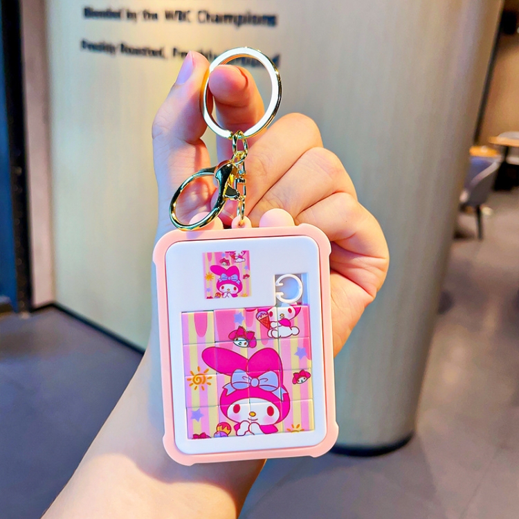 Sanrio Cartoon Surrounding 3D Car Keychain Bag Hanging Accessories  price for 5 pcs