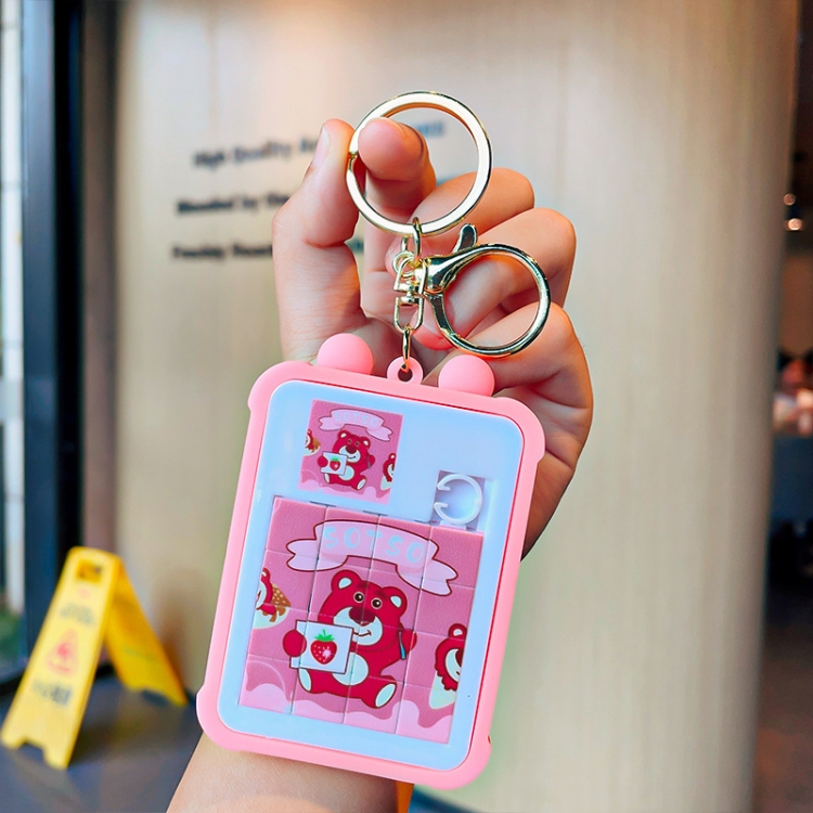 Sanrio Cartoon Surrounding 3D Car Keychain Bag Hanging Accessories  price for 5 pcs