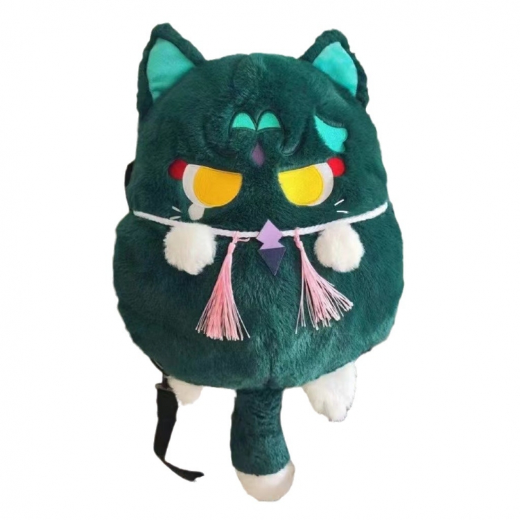 Genshin Impact Cat Backpack Doll Backpack Plush Doll Bag 40cm