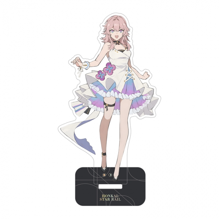 Honkai: Star Rail Anime characters acrylic Standing Plates Keychain 15cm