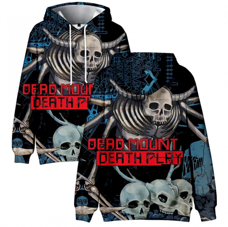 Dead Mount Hooded Coat Hip Hop Zipper Free Sweater XS-5XL Three Days Advance Reservation price for 2 pcs