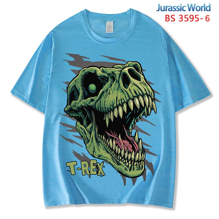 Jurassic World ice silk cotton loose and comfortable T-shirt from XS to 5XL BS-3595-6