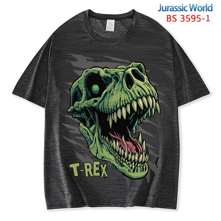 Jurassic World ice silk cotton loose and comfortable T-shirt from XS to 5XL BS-3595-1