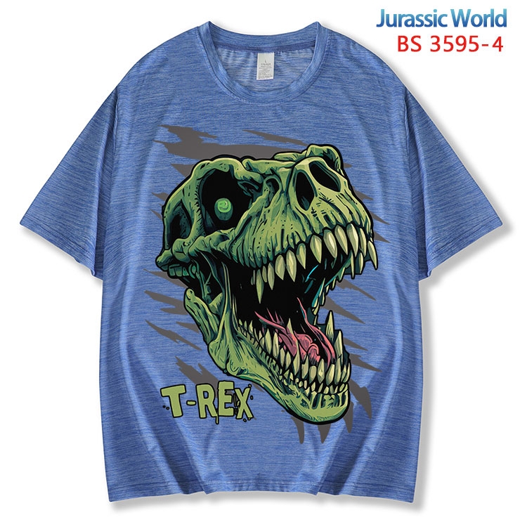 Jurassic World ice silk cotton loose and comfortable T-shirt from XS to 5XL BS-3595-4
