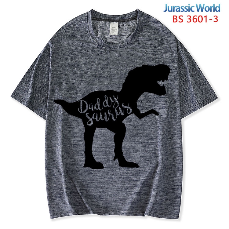Jurassic World ice silk cotton loose and comfortable T-shirt from XS to 5XL BS-3601-3