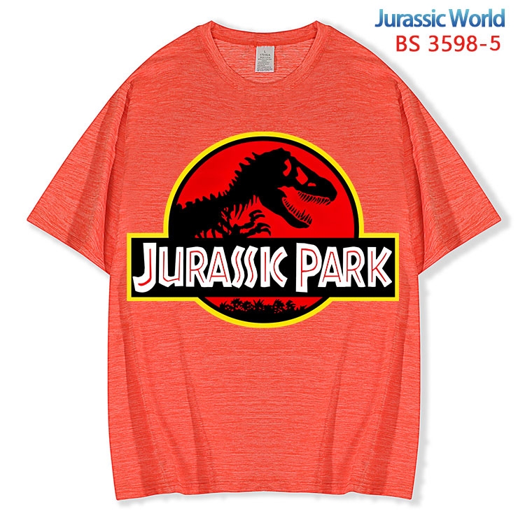 Jurassic World ice silk cotton loose and comfortable T-shirt from XS to 5XL BS-3598-5