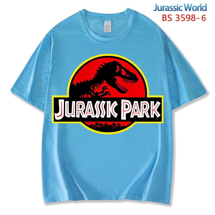 Jurassic World ice silk cotton loose and comfortable T-shirt from XS to 5XL BS-3598-6