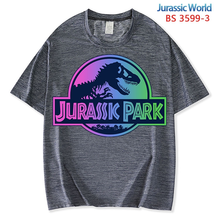 Jurassic World ice silk cotton loose and comfortable T-shirt from XS to 5XL BS-3599-3