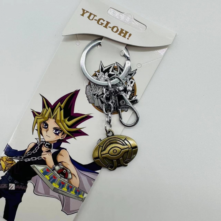 Yugioh Anime peripheral metal keychain pendant price for 5 pcs