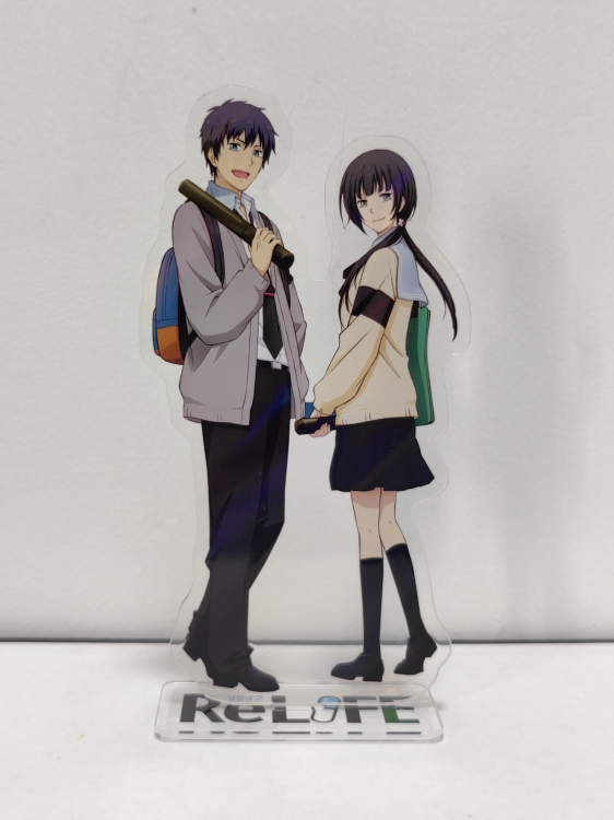 ReLIFE Anime Laser Acrylic Humanoid keychain Standing Plates