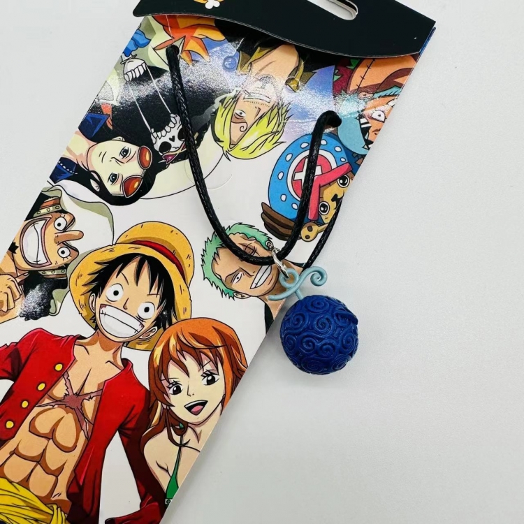 One Piece Anime Surrounding Leather Rope Necklace Pendant price for 5 pcs