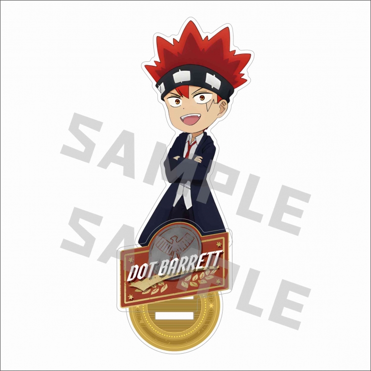 Mashle: Magic and Muscles Anime characters Double Insert Style acrylic Standing Plates Keychain 15m