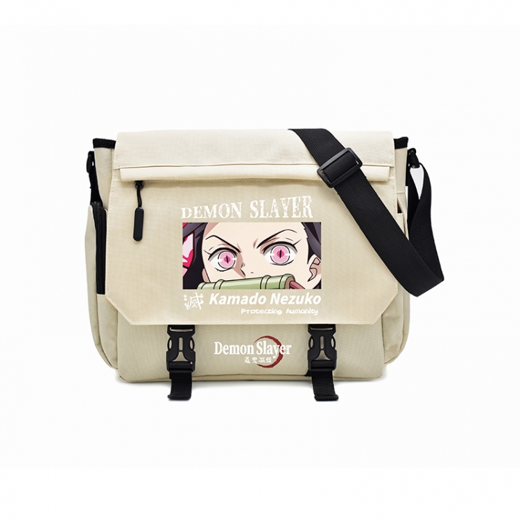 Demon Slayer Kimets Anime peripheral single shoulder diagonal cross bag 37x29x10cm