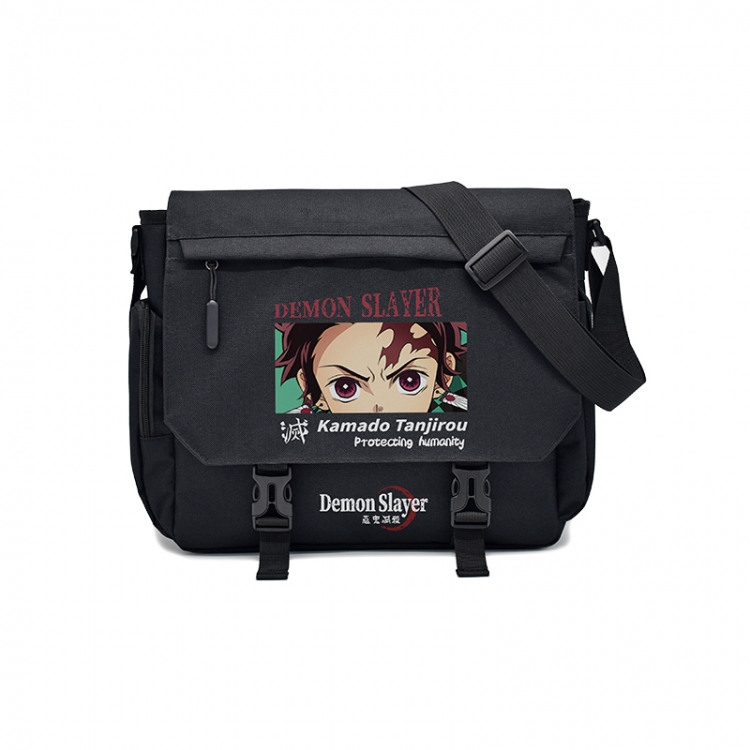 Demon Slayer Kimets Anime peripheral single shoulder diagonal cross bag 37x29x10cm