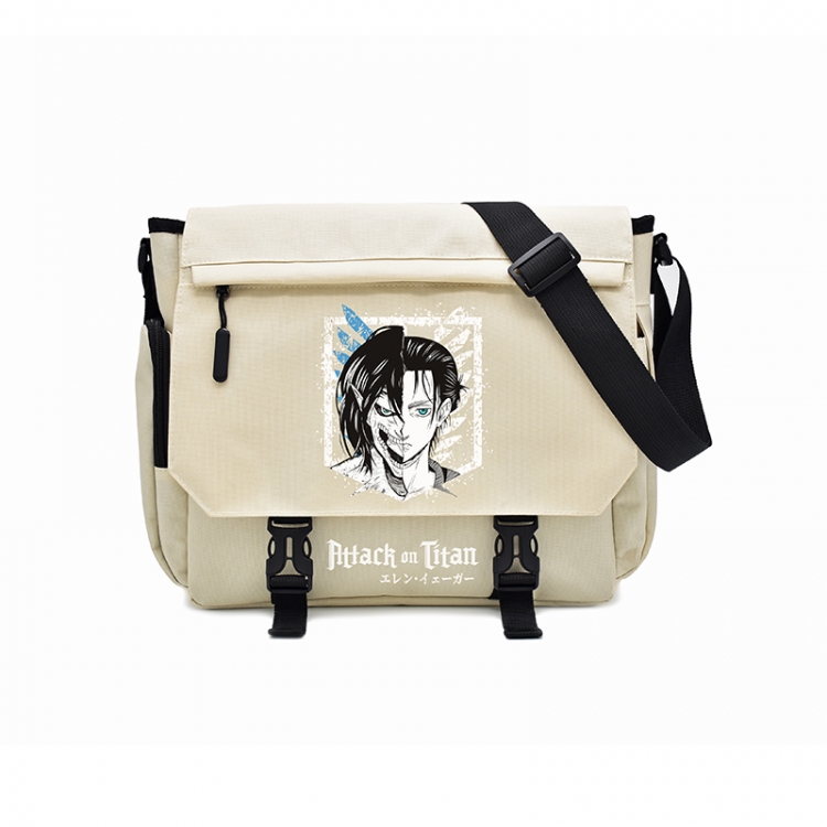 Shingeki no Kyojin Anime peripheral single shoulder diagonal cross bag 37x29x10cm