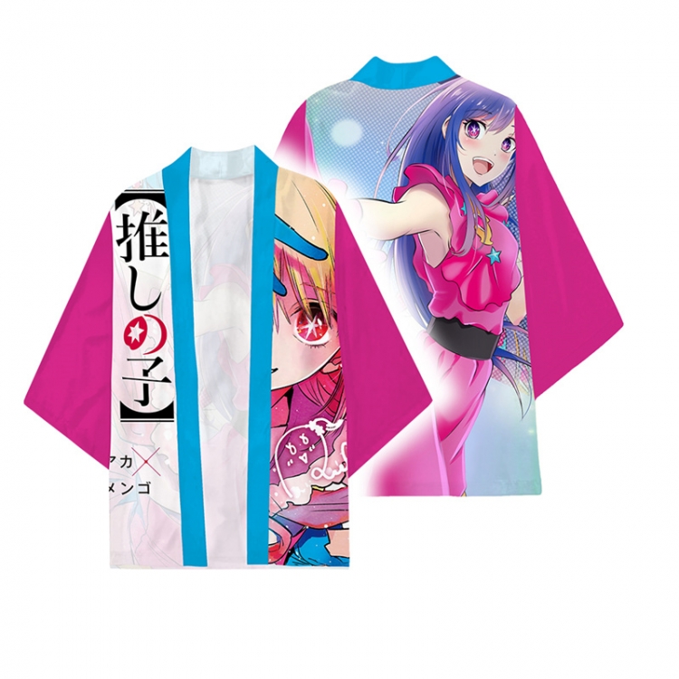 Oshi no ko Full color COS kimono cloak jacket from 2XS to 4XL  three days in advance