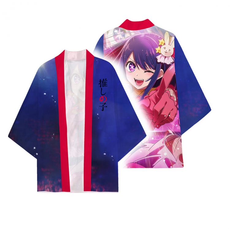 Oshi no ko Full color COS kimono cloak jacket from 2XS to 4XL  three days in advance