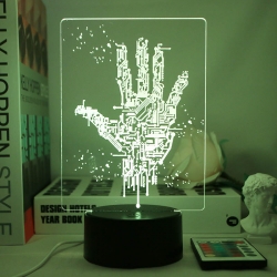 Cyberpunk 3D night light USB t...