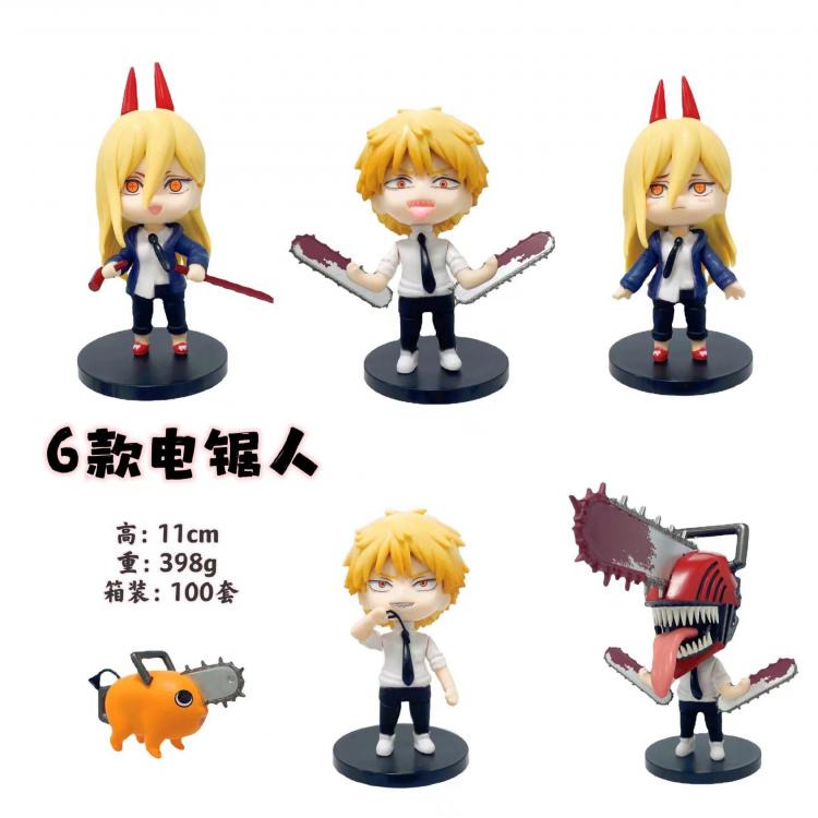 Chainsaw man Bagged Figure Decoration Model 11cm a set of 5