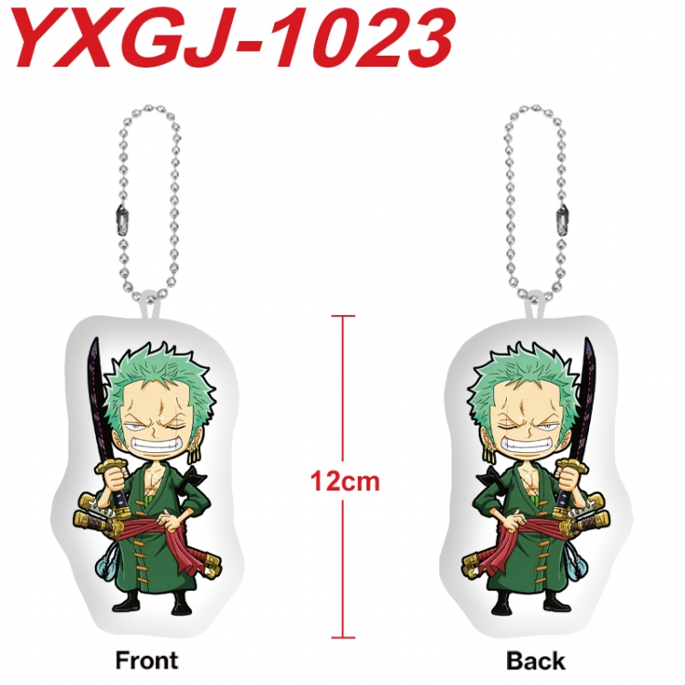 One Piece Anime Alien Plush Doll Pendant Keychain Pendant Toy 12cm price for 5 pcs YXGJ-1023