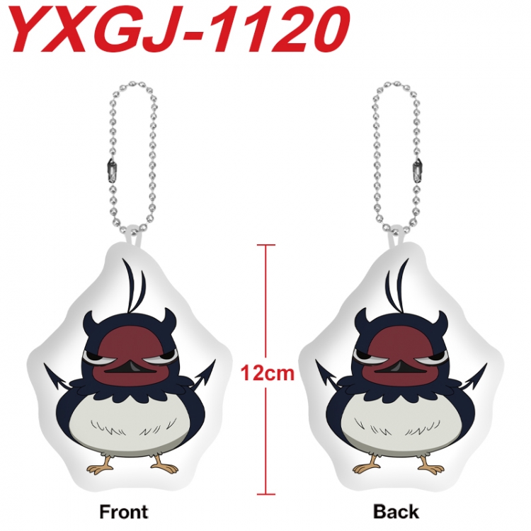 Black Clover Anime Alien Plush Doll Pendant Keychain Pendant Toy 12cm price for 5 pcs YXGJ-1120