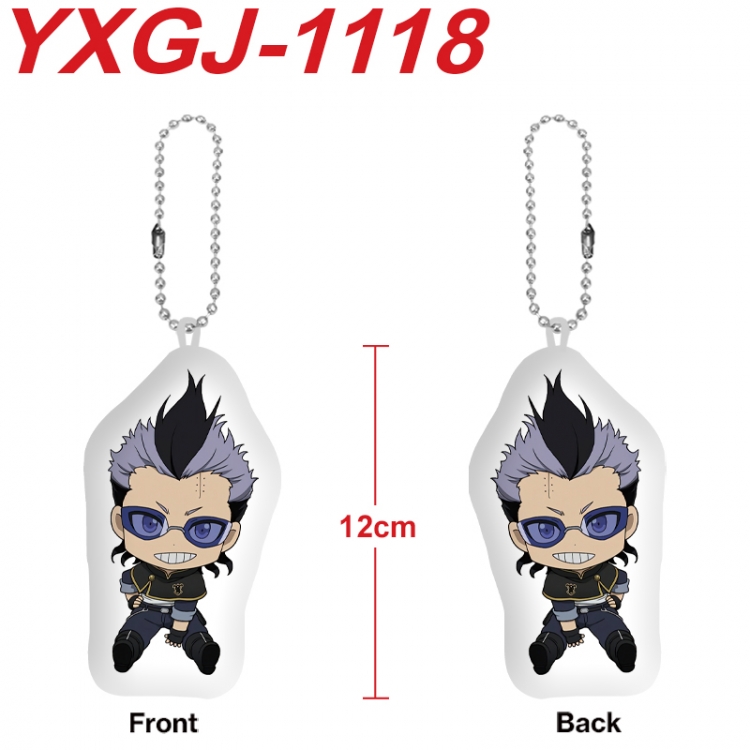Black Clover Anime Alien Plush Doll Pendant Keychain Pendant Toy 12cm price for 5 pcs  YXGJ-1118