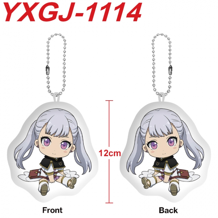 Black Clover Anime Alien Plush Doll Pendant Keychain Pendant Toy 12cm price for 5 pcs YXGJ-1114