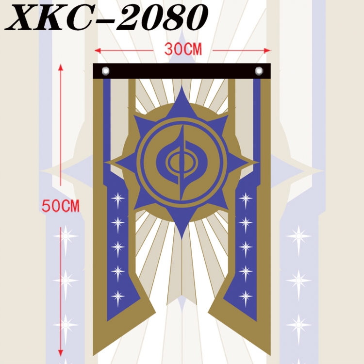 Honkai: Star Rail Anime Split Flag Prop 50 × 30cm  XKC-2080