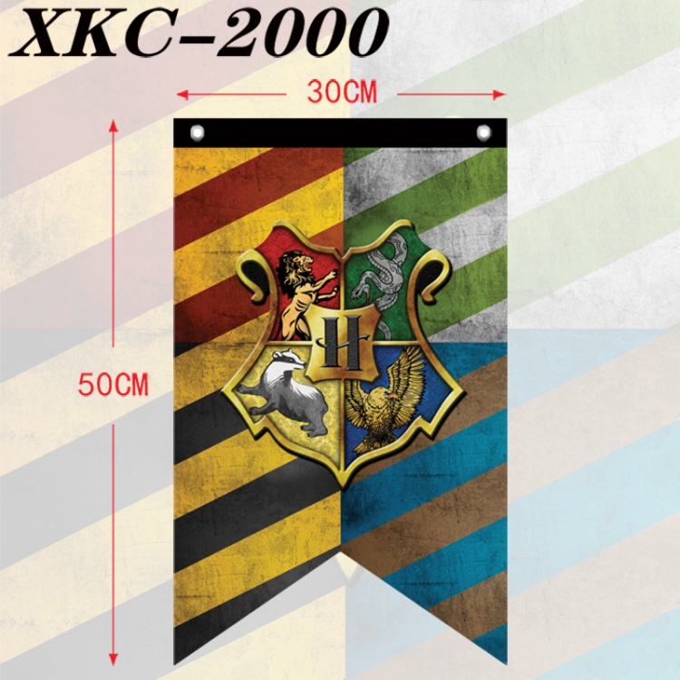 Harry Potter Anime Split Flag Prop 50x30cm  XKC-2000