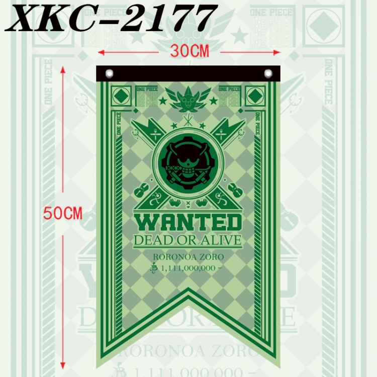 One Piece Anime Split Flag Prop 50 × 30cm XKC-2177