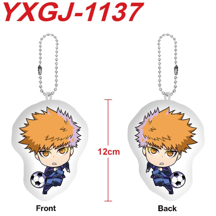 BLUE LOCK Anime Alien Plush Doll Pendant Keychain Pendant Toy 12cm price for 5 pcs  YXGJ-1137