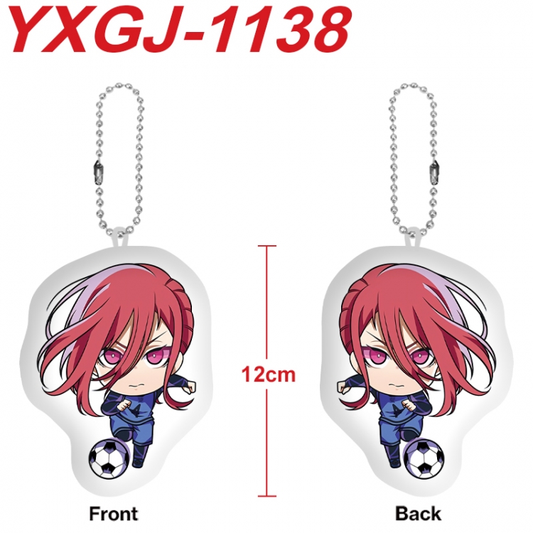 BLUE LOCK Anime Alien Plush Doll Pendant Keychain Pendant Toy 12cm price for 5 pcs YXGJ-1138