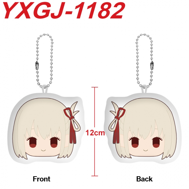 Lycoris Recoil Anime Alien Plush Doll Pendant Keychain Pendant Toy 12cm price for 5 pcs  YXGJ-1182