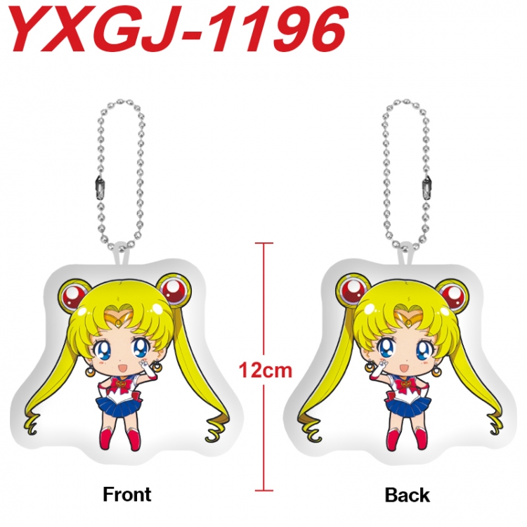 sailormoon Anime Alien Plush Doll Pendant Keychain Pendant Toy 12cm price for 5 pcs YXGJ-1196