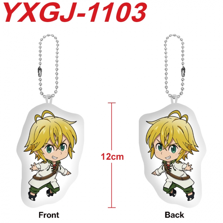 The Seven Deadly Sins Anime Alien Plush Doll Pendant Keychain Pendant Toy 12cm price for 5 pcs  YXGJ-1103
