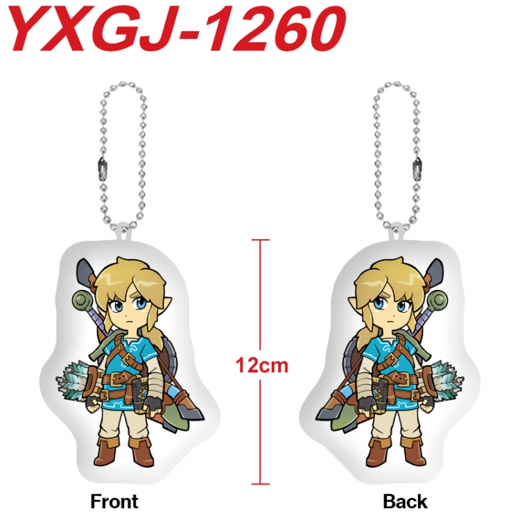 The Legend of Zelda Anime Alien Plush Doll Pendant Keychain Pendant Toy 12cm price for 5 pcs YXGJ-1260