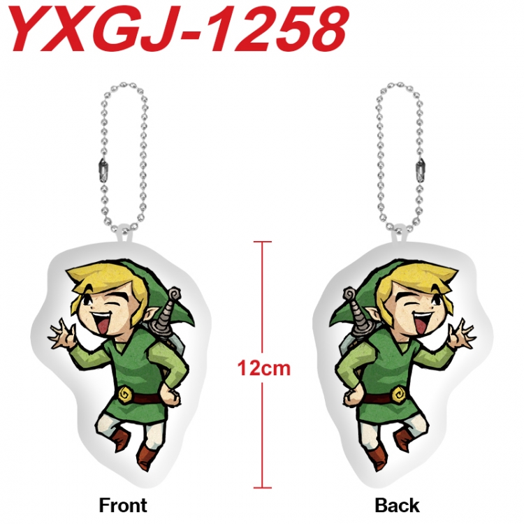 The Legend of Zelda Anime Alien Plush Doll Pendant Keychain Pendant Toy 12cm price for 5 pcs YXGJ-1258