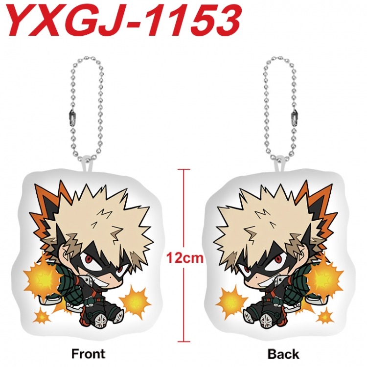 My Hero Academia Anime Alien Plush Doll Pendant Keychain Pendant Toy 12cm price for 5 pcs  YXGJ-1153