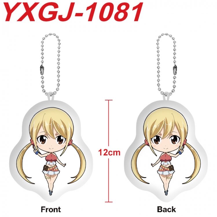 Fairy tail Anime Alien Plush Doll Pendant Keychain Pendant Toy 12cm price for 5 pcs  YXGJ-1081
