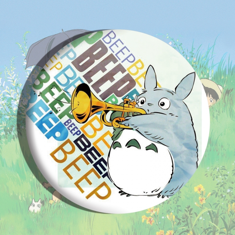 TOTORO Anime tinplate brooch badge price for 5 pcs