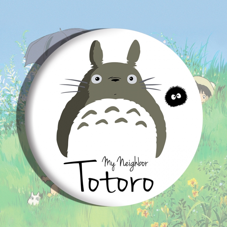 TOTORO Anime tinplate brooch badge price for 5 pcs