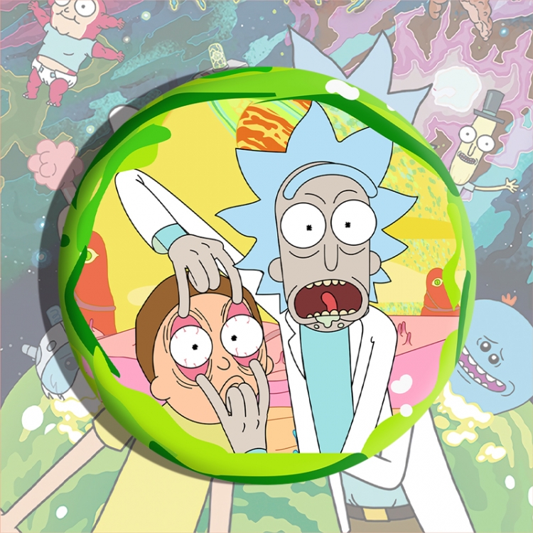 Rick and Morty Anime tinplate brooch badge price for 5 pcs