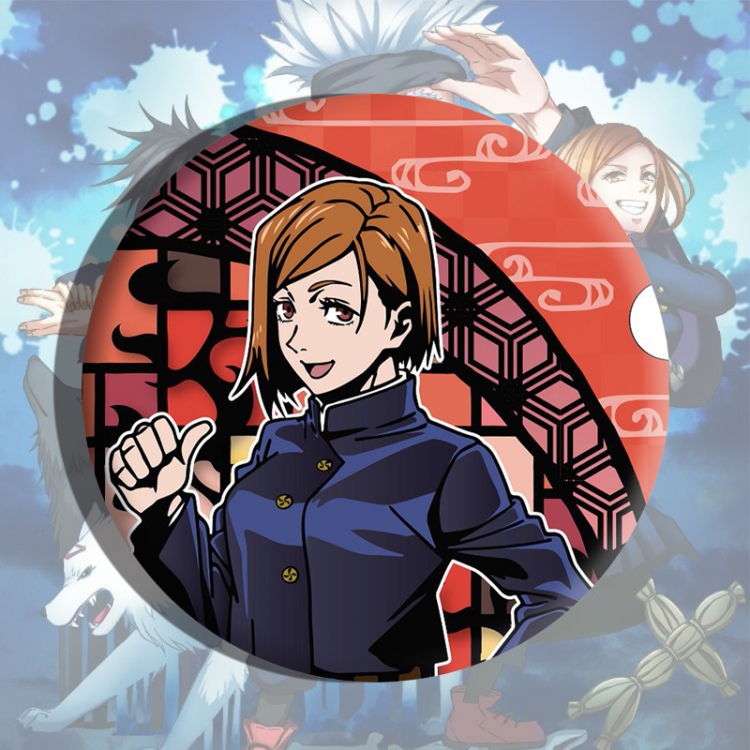 Jujutsu Kaisen Anime tinplate brooch badge price for 5 pcs