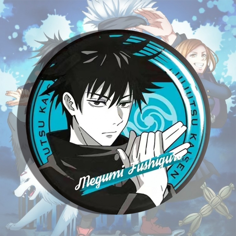 Jujutsu Kaisen Anime tinplate brooch badge price for 5 pcs