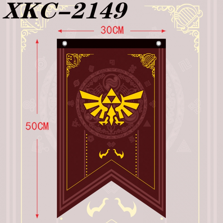 The Legend of Zelda Anime Split Flag Prop 50x30cm XKC-2149